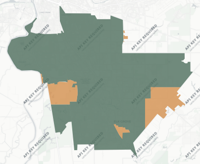 State Assembly District 10 results map