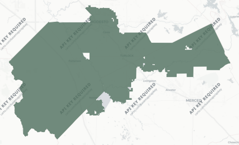 State Assembly District 22 results map