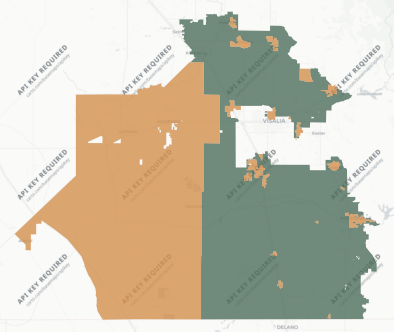 State Assembly District 33 results map