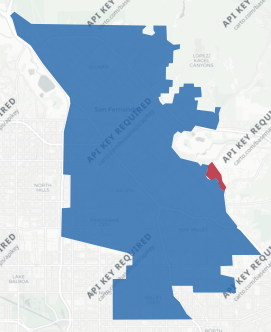 State Assembly District 43 results map