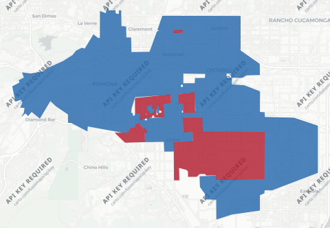 State Assembly District 53 results map