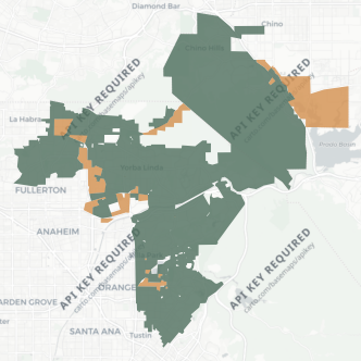 State Assembly District 59 results map