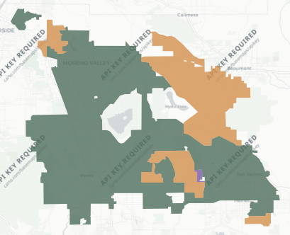 State Assembly District 60 results map
