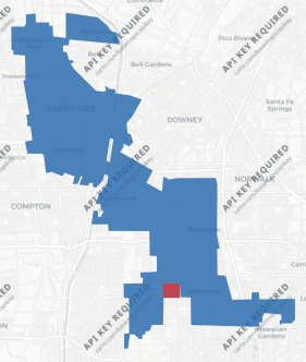 State Assembly District 62 results map