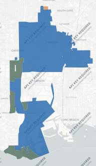 State Assembly District 65 results map