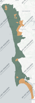 State Assembly District 77 results map