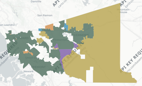Congressional District 14 results map