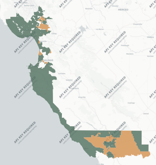 Congressional District 19 results map