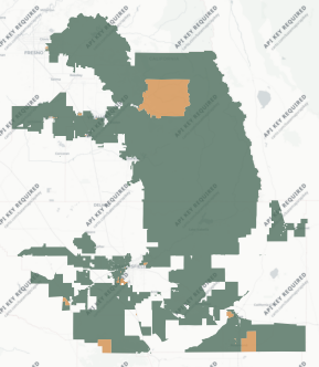 Congressional District 20 results map