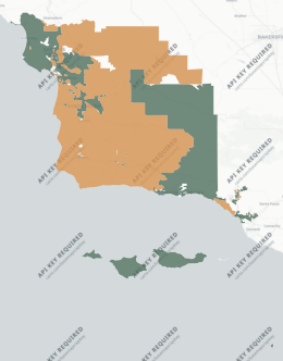 Congressional District 24 results map