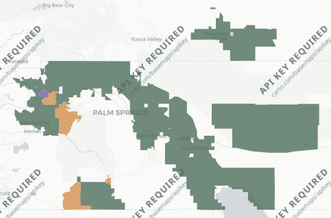 Congressional District 25 results map