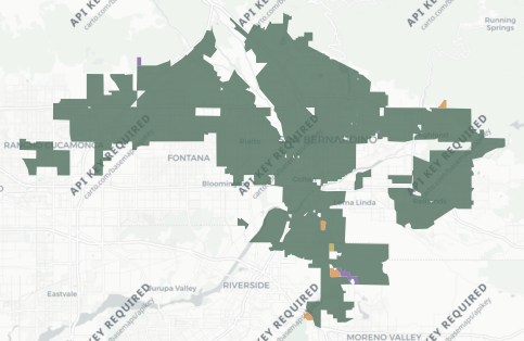 Congressional District 33 results map