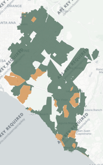 Congressional District 47 results map