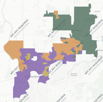 Congressional District 6 results map