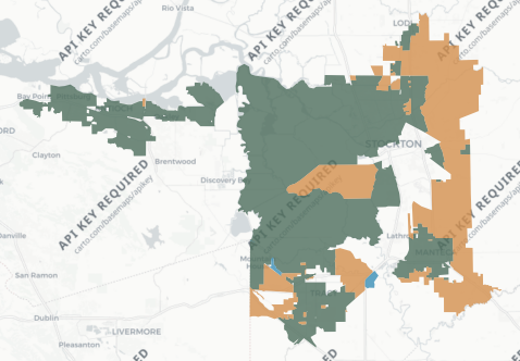 Congressional District 9 results map
