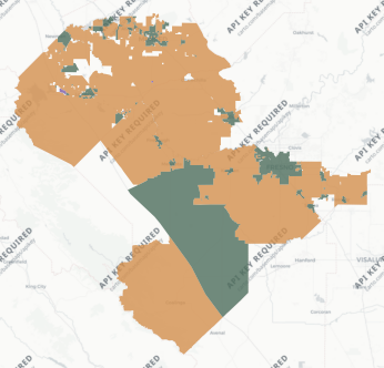 State Senate District 14 results map
