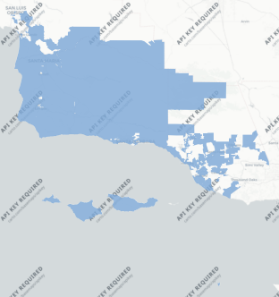 State Senate District 21 results map