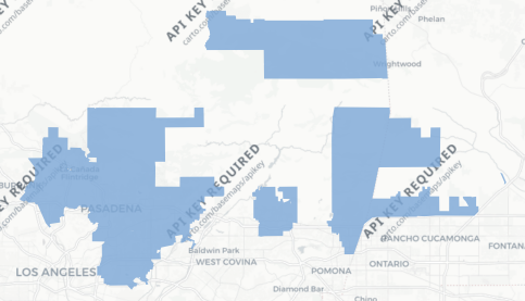 State Senate District 25 results map