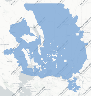 State Senate District 3 results map