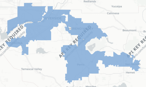State Senate District 31 results map