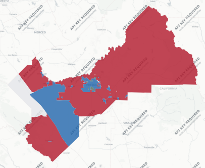 Fresno County precinct map