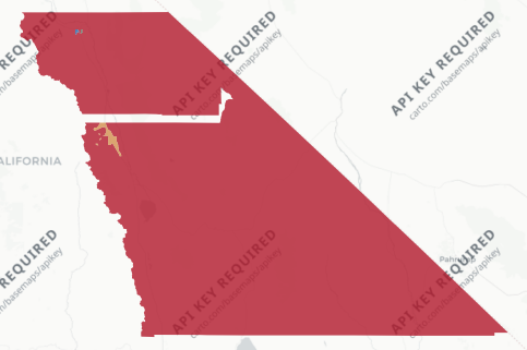 Inyo County precinct map