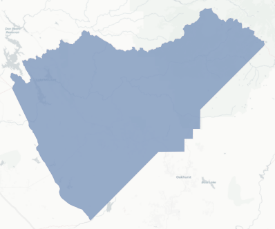 Mariposa County precinct map