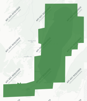 Fallen Leaf Lake Community Services District Measure E results map