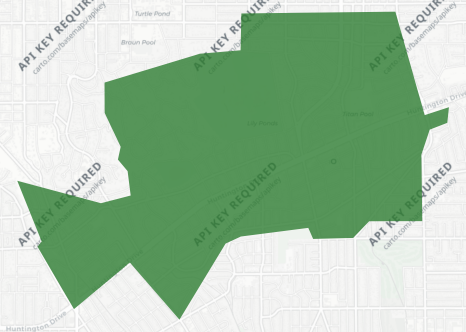 City of San Marino Measure S results map