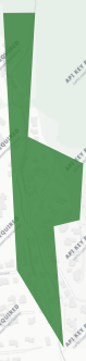 Pasadena Glen Community Services District Measure B results map