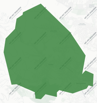 Ross Valley School District Measure H results map