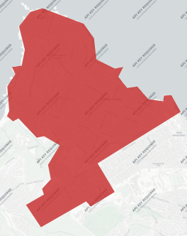 City of Pacific Grove Measure C results map